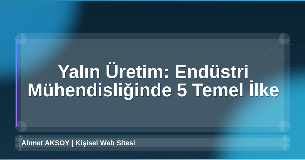 Yalın Üretim