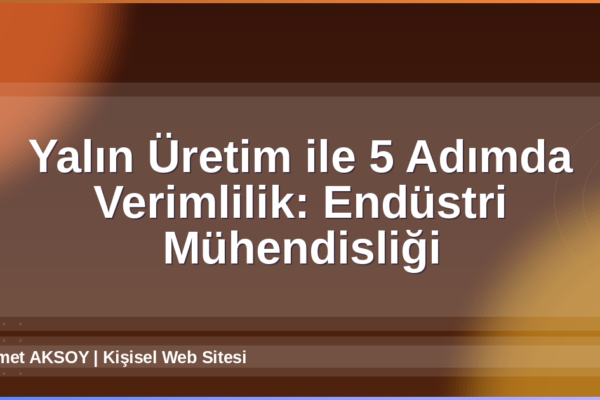 Yalın Üretim